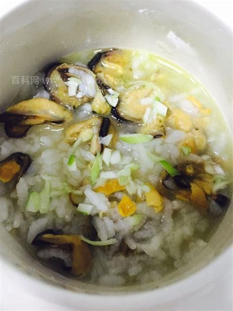 广东淡菜粥的做法