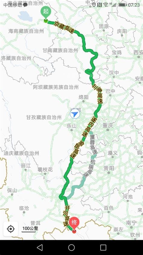 g224高速全程线路图