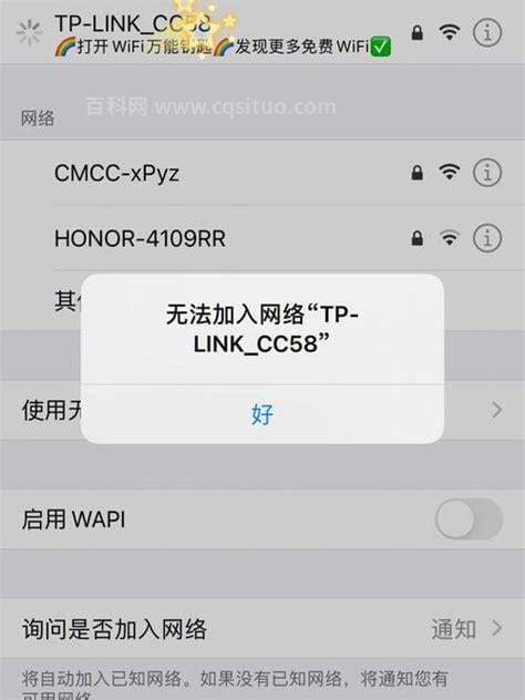 为什么ipad连上wifi却上不了网