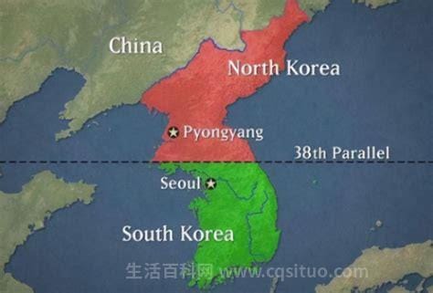 三八线的由来，美国为避免苏联占领朝鲜半岛(军事和政治的分界线)