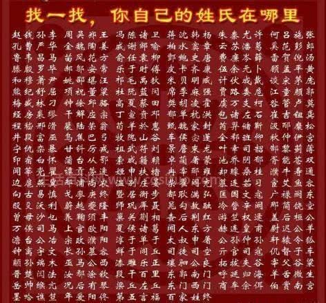 中国最可怕的一个姓氏，中国最诡异的五大姓氏(死姓)