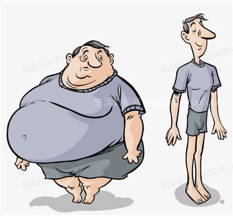 瘦子与胖子b有什么不同，心理状态和