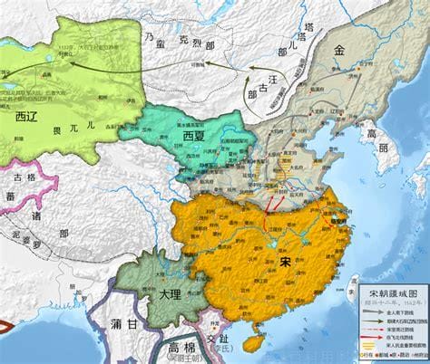 韩国历史朝代顺序表图（真实的韩国历史地图）