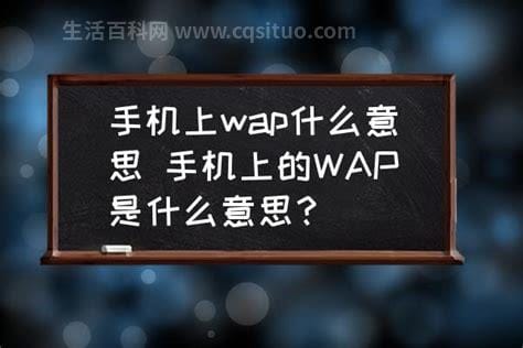 wap是什么意思