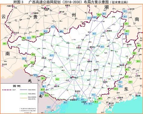 广西高速公路一览表 广西高速线路图2021