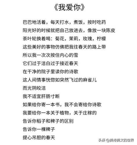 余秀华最好的十三首诗 诗词代表着人生的写照