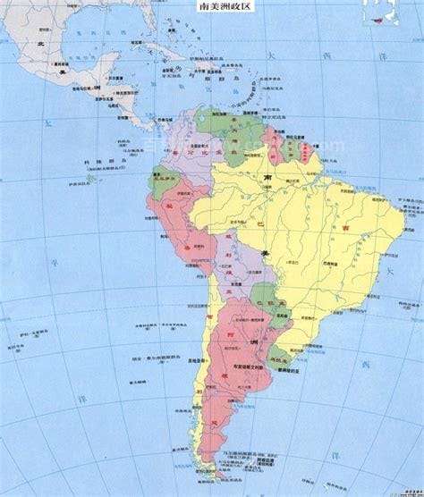 南美洲有哪些国家 12个国家（还有法国和英国的地区）