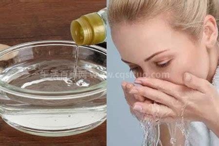 白醋洗脸的副作用，会让脸部角质层变