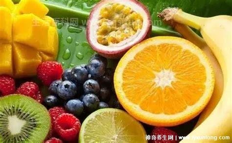 十种最佳降糖水果，分别是樱桃／杨梅／桃