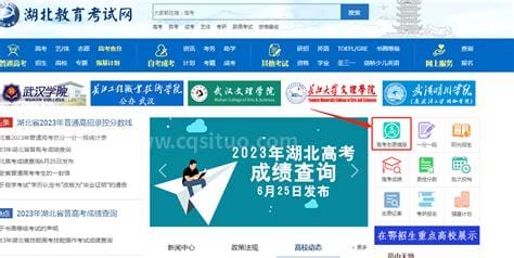 湖北省高考志愿填报网站入口 湖北省高考志愿填报网站