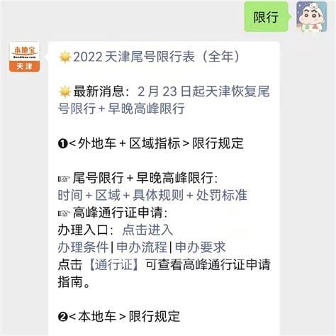 天津2022限号最新规定(天津购房2022最新)