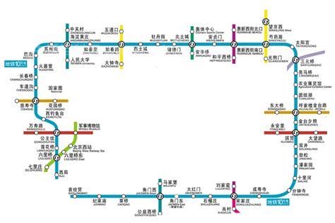 地铁10号线地铁线路图 最新版（地铁