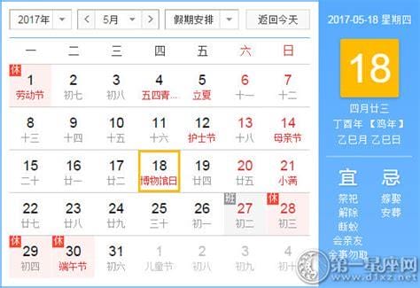 5月18日是什么日子? 农历5月18日是