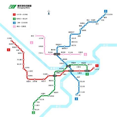 重庆地铁3号线地铁站点线路图（重庆地铁3号线全程线路图 ）