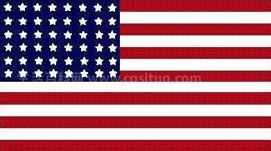 美国国旗有多少星星 美国国旗有多少颗星星,他的含义是什么