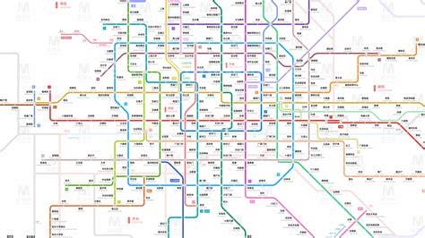 北京地铁线路图最新版2035 北京地