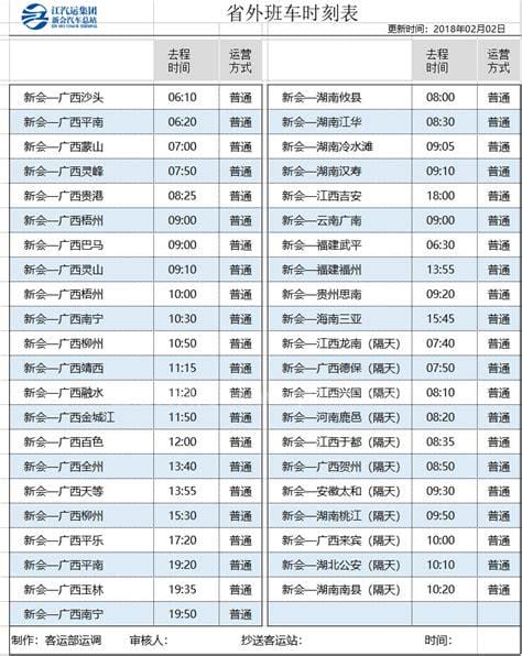 广州省汽车站时刻表  广东省汽车客运站（广州省汽车站时刻表 ）