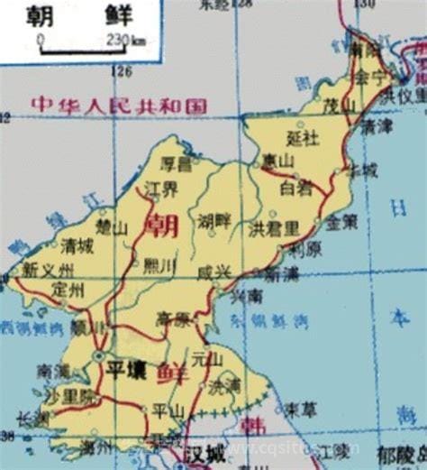 朝鲜国土面积有多大，朝鲜领土分布及