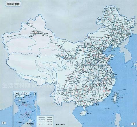 中国铁路交通地图全图高清版下载 