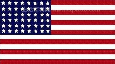 美国国旗上有多少颗星星，现在美国国旗星条旗上有多少颗星