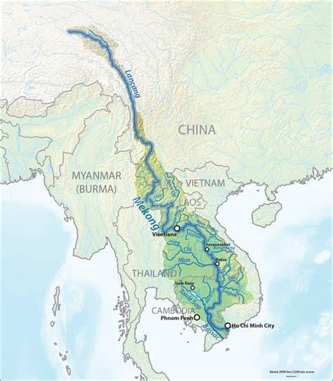 湄公河流经哪几个国家，湄公河流经几