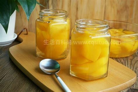自制黄桃罐头怎么保存比较好,在家自制黄桃罐头做法超简单