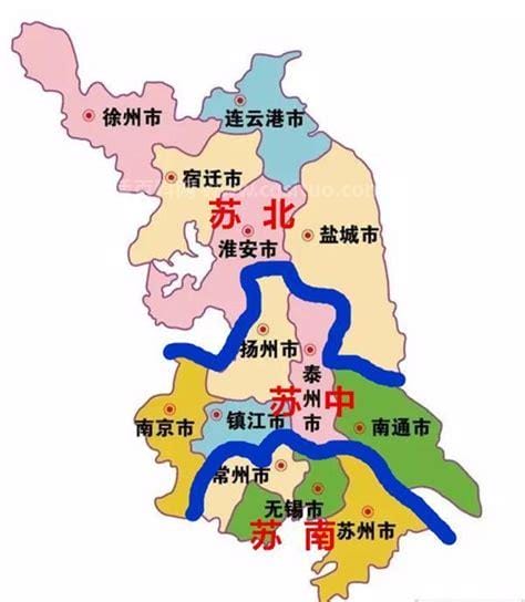 江苏苏南有哪几个城市，江苏苏南地区有哪些城市