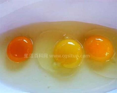 鸡蛋黄为何橘红色,为什么有的鸡蛋