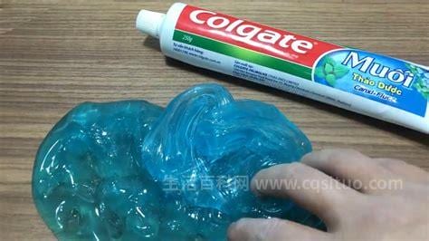 沐浴露和牙膏做水晶泥方法