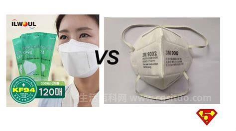 防护口罩kf94与n95的差别，是韩国和美国规范(后面一种只过虑非油溶性颗粒物)
