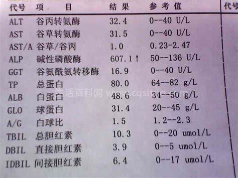 碱性磷酸酶正常值多少